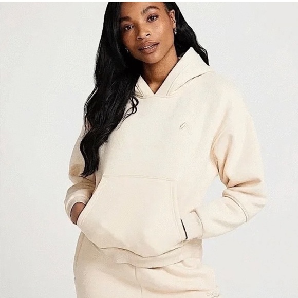 Oner Active Limited Edition Classic Lounge Hoodie Oatmeal Size S - Picture 2 of 14